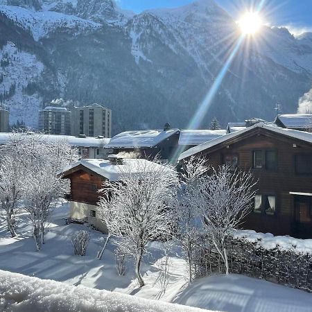 Apartament Z Widokiem Na Mt Blanc Daire Chamonix Dış mekan fotoğraf