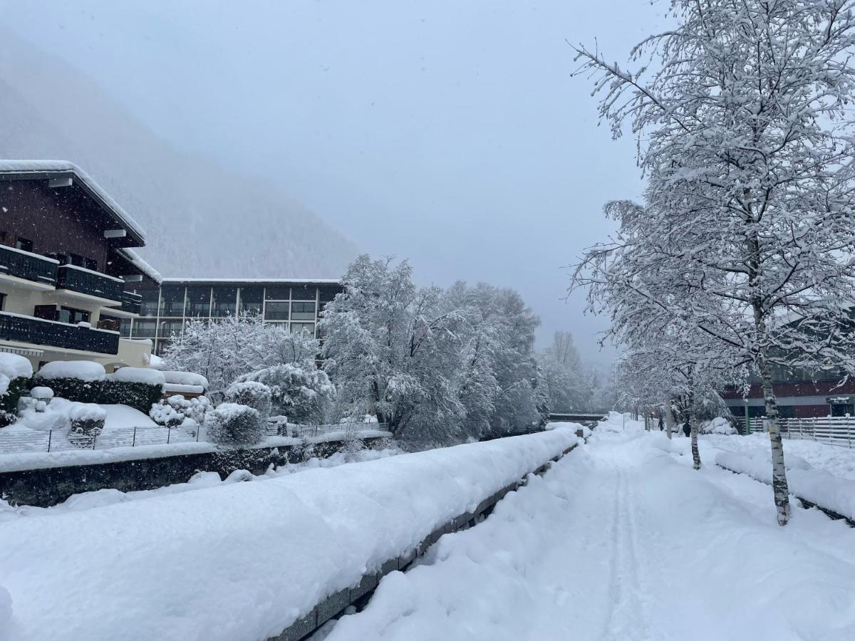 Apartament Z Widokiem Na Mt Blanc Daire Chamonix Dış mekan fotoğraf